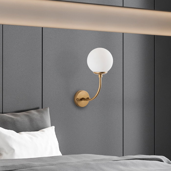 Opviq Sferis - 15030 Lámpara de Pared Dorada Opviq Sferis - 15030 Lámpara de Pared Dorada